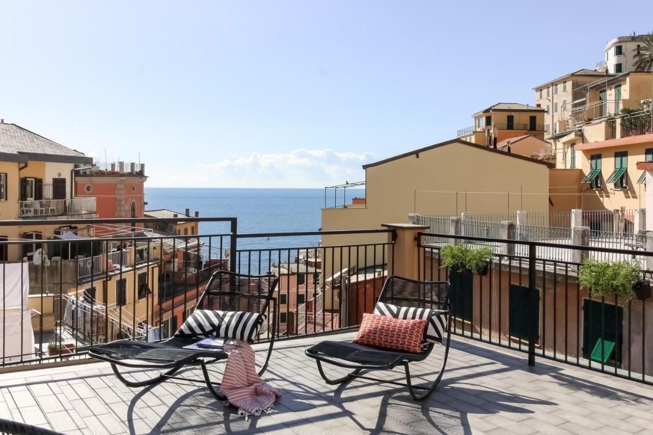 Apartamento Ca Vivaldi Penthouse 5Terreparco Riomaggiore Exterior foto